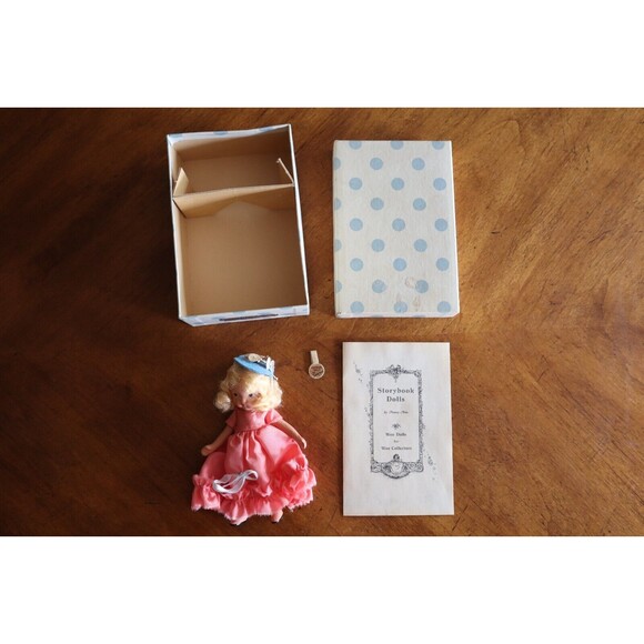 Nancy Ann Storybook Doll #127 Merry Little Maid Org Box Paper UNATTACHED Tag - Picture 2 of 12